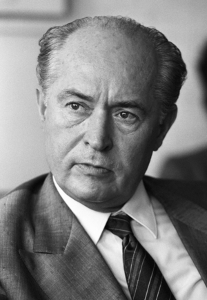 Visit to Germany by the President of Cyprus George Vassiliou, 1989 (photo)
