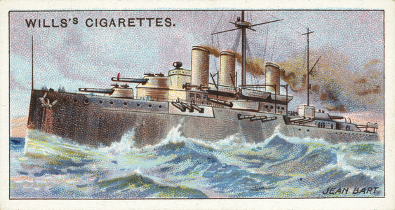 French Battleship, "Jean Bart" (chromolitho)