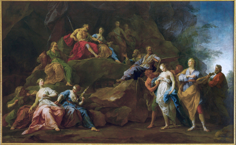 Orphee descendu aux Enfers pour demander Euridice ...