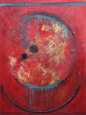 Epicycle en fusion, 2012 (oil on canvas)