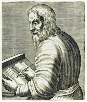 George of Trebizond, from True Portraits by André Thévet published in 1594