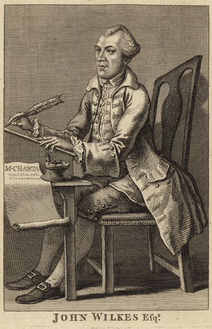 Portrait of John Wilkes (engraving)
