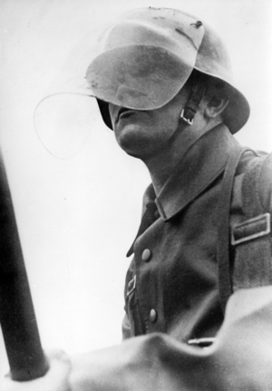 II. WK - bunker storming, 1941 (photo)