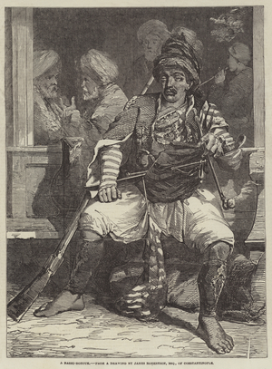 A Bashi-Bozouk (engraving)