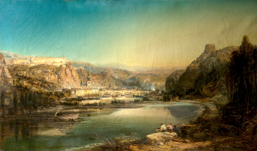Dinant, Belgium, 1876 (oil on canvas)