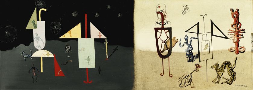 Transfer; Decalcomanie, 1932 (oil on panel)