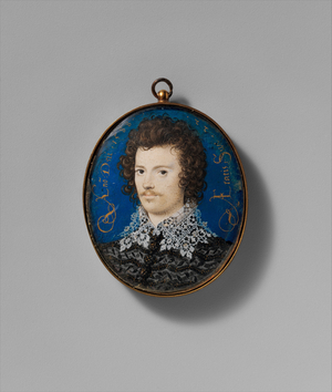 Portrait of a Young Man, 1588 (vellum laid on card)
