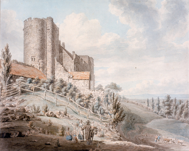 Lympne Castle, Kent, 1790 (w/c on wove paper)

