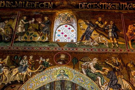 Palatine chapel, Palermo, Sicily, Italy. (photo)