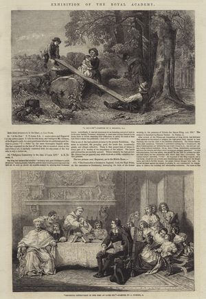 Exhibition of the Royal Academy (engraving)