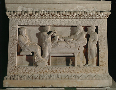 The Sarcophagus of the Satrap, from the Phoenician royal necropolis at Sidon