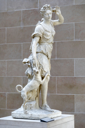 Marie-Adélaïde de savoie, Duchess of Bourgogne as Diana, 1710 (marble)