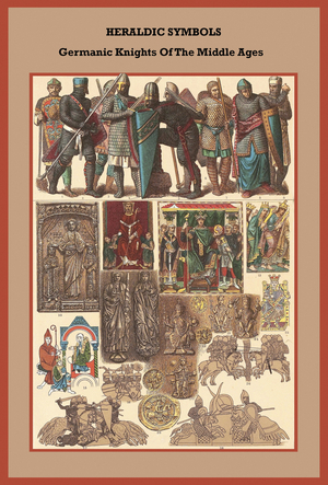 Heraldic symbols Germanic knights of the Middle Ages