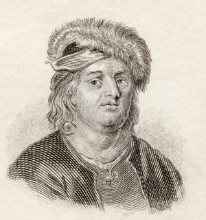 Paracelsus, born Phillippus Aureolus Theophrastus Bombastus von Hohenheim, 1493 to 1541, Swiss renaissance physician, botanist, alchemist, astrologer, and general occultist, from Crabb's Historical Dictionary pub.1825