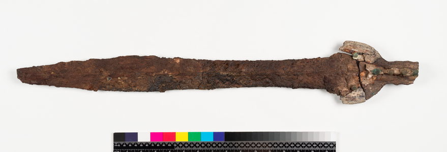 Sword, Tamassos, near Politiko, central Cyprus, c.600-480 BC (iron)