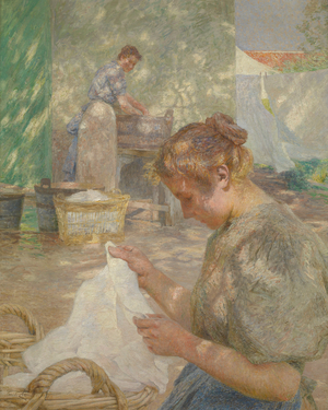 Sunny Day, 1899 (oil on canvas)