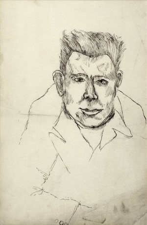 Tony Hindman, 1941 (pen on paper)