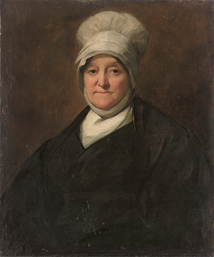 Portrait of a lady, traditionally identified as Dame Margaret Anne Taylor (nee Stewart), wife of William Taylor (oil on canvas)