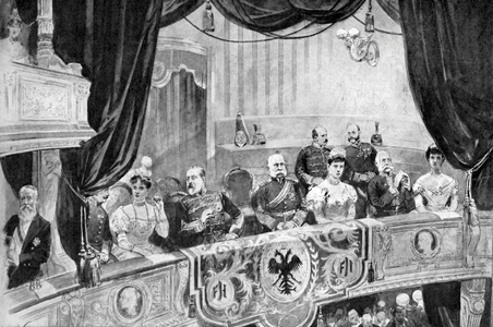 Edward VII and Franz Joseph I of Austria
