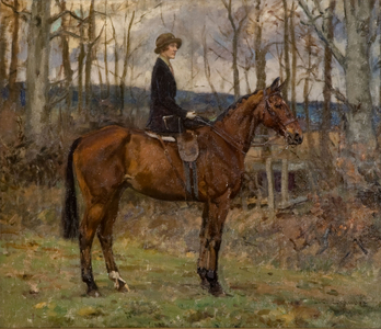 Portrait of Mary, Duchess of Buccleuch, 1929 (oil on canvas)