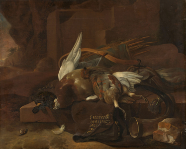 A Hunter's Bag, 1660 (oil on canvas)