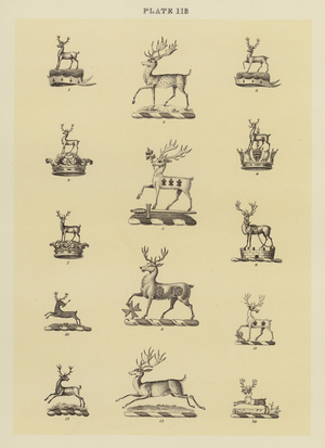 llustration for Fairbairn’s Book of Crests (engraving)