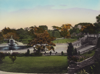 New York: Central Park, Bethesda Fountain and Terrace (photo)
