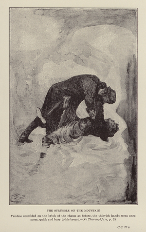 Christmas Stories by Charles Dickens: No Thoroughfare (litho)
