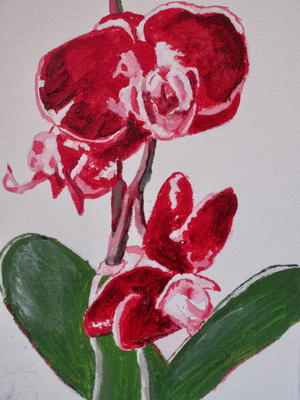 Kew 3, 2020 (acrylic on board)