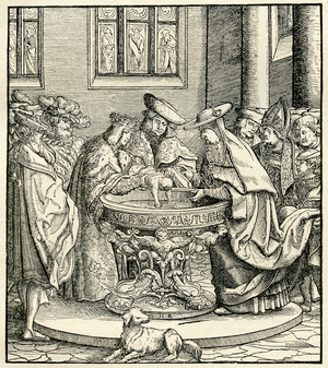 Christening of Maximilian I