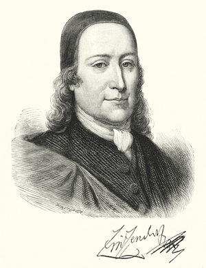 Count Zinzendorf (engraving)