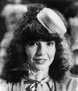 Mary Steenburgen, Head and Shoulders Publicity Portrait, on-set of the Film, "Melvin and Howard", Universal Pictures, 1980 (b/w photo)