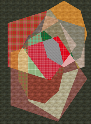 Stones, 2019 (mixed media)