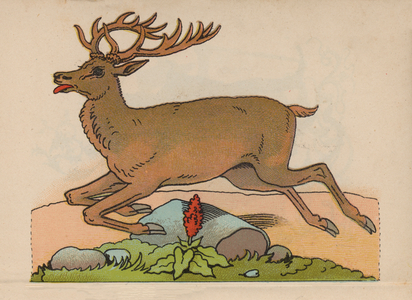 Page from the Magical Book (colour litho)