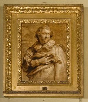 Portrait of Karel van Mallery (1571-after 1635), 17th Century (oil on panel)