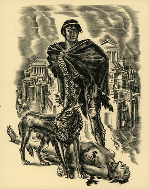 Romulus, 1967 (engraving)