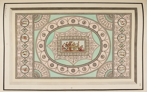 Ceilings, composed in the style of the Antique Grotesque.