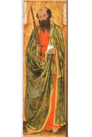Saint Paul, detail from a polyptyc, 1403 (tempera on panel)
