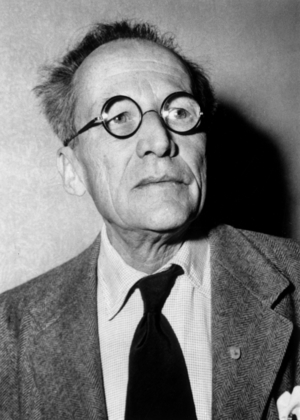 Erwin Schrodinger (1887-1961) Austrian physicist received the Order of Merit June 4, 1957