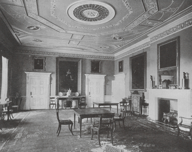 Mellerstain, Scotland (b/w photo)