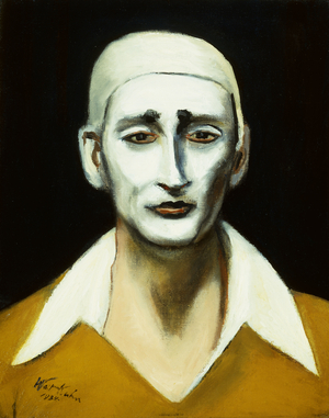Clown, 1934 (oil on canvas)