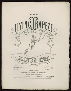The Flying Trapeze, 1868 (print)
