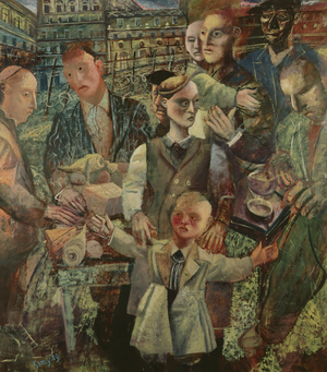 The Coming of Spring, 1989 (tempera & oil on paper)