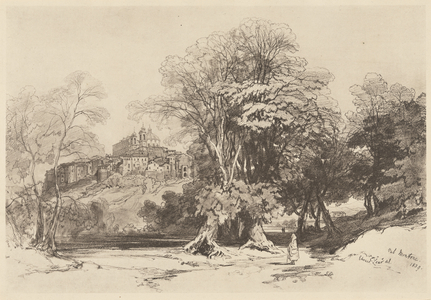 Val Montone, 1839 (litho on paper)