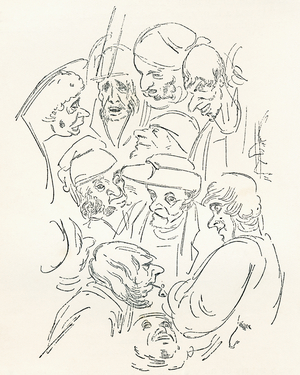 Early sketches dating from 1839 by Gustave Dore, from 'Life and Reminiscences of Gustave Dore', published 1885