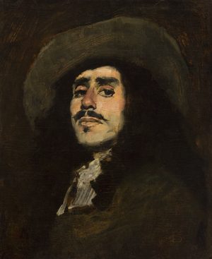 The Cavalier, 1879 (oil on canvas)