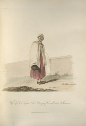 Wife of the keeper of the burying ground near Valenciennes.