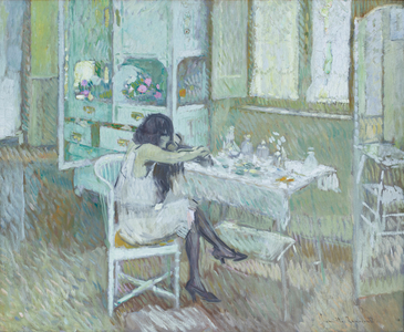 Toilet, 1909-10 (oil on canvas)