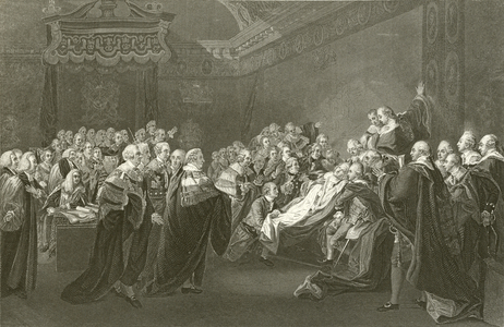 The death of Chatham (engraving)