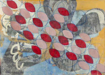 Whale, 2008 (acrylic & mixed media on canvas)